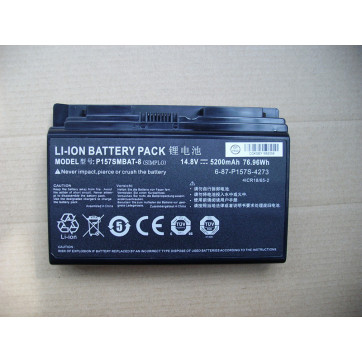 Clevo P157SMBAT-8 P177SM P157SM  6-87-P157S-4272 Hasee K780E Battery