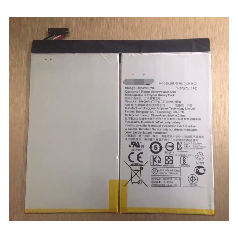 Asus Zenpad 3s 10 Z500kl Zt500kl C12p1602 Battery