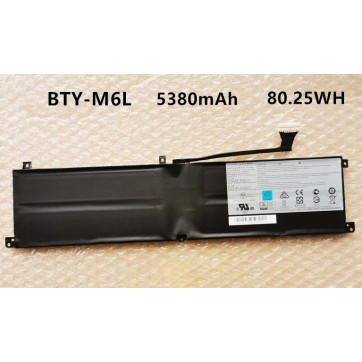 MSI Creator 17 A10SGS BTY-M6L GE63 8RF Laptop Battery