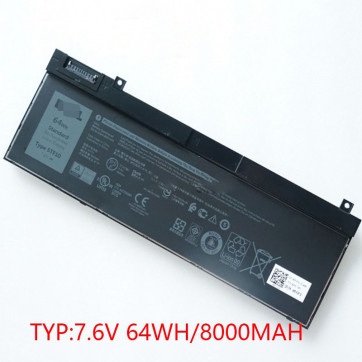 5TF10 64Wh Battery For Dell Precision 7330 7540 7740 7530 7730 Laptop