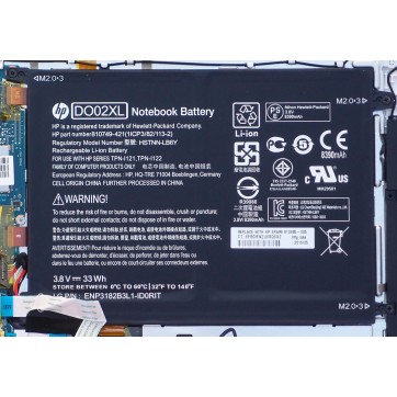 DO02XL Genuine  Hp Pavilion x2 10-n013dx HSTNN-LB6Y 810749-421 Battery